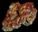 Large, Pristine, Red Vanadinite Crystals - Morocco #61109-1